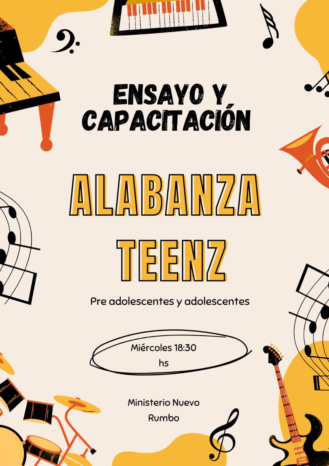 Alabanza Teenz - Miercoles 18:30hs